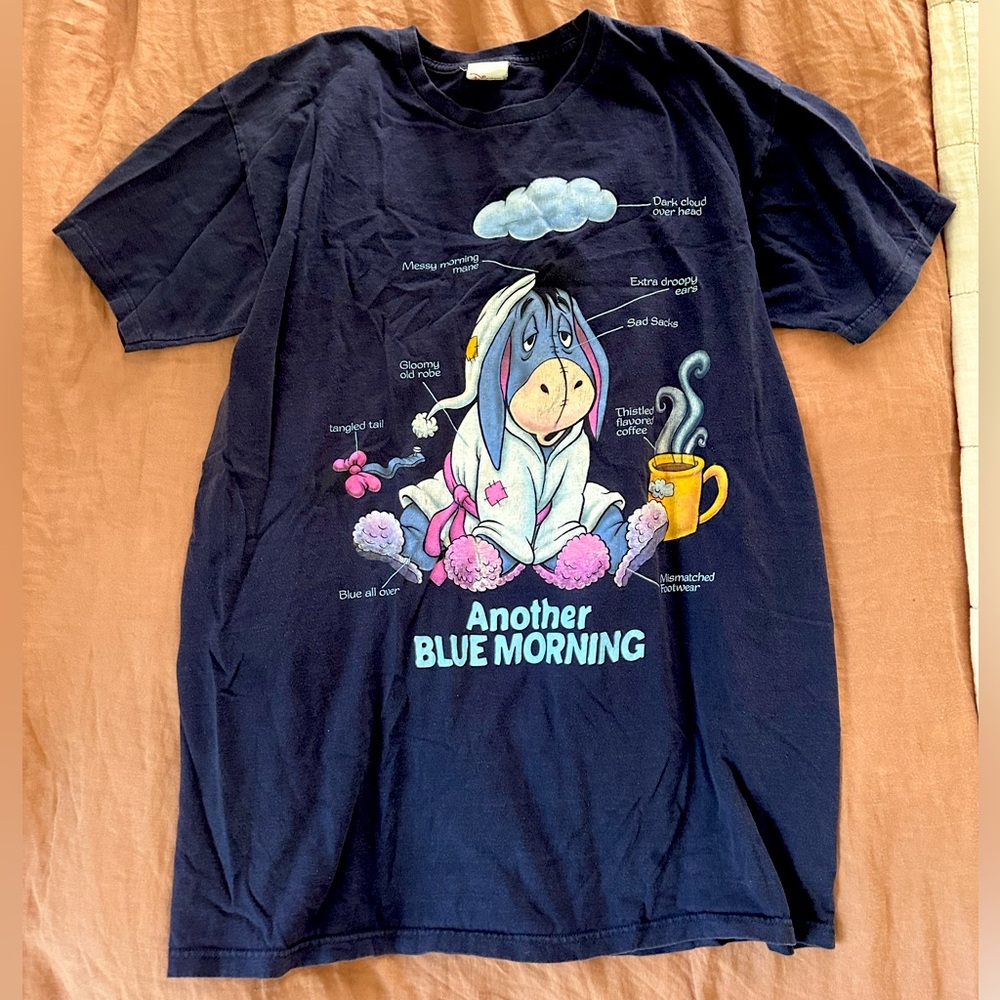 Eeyore Navy Blue T-Shirt